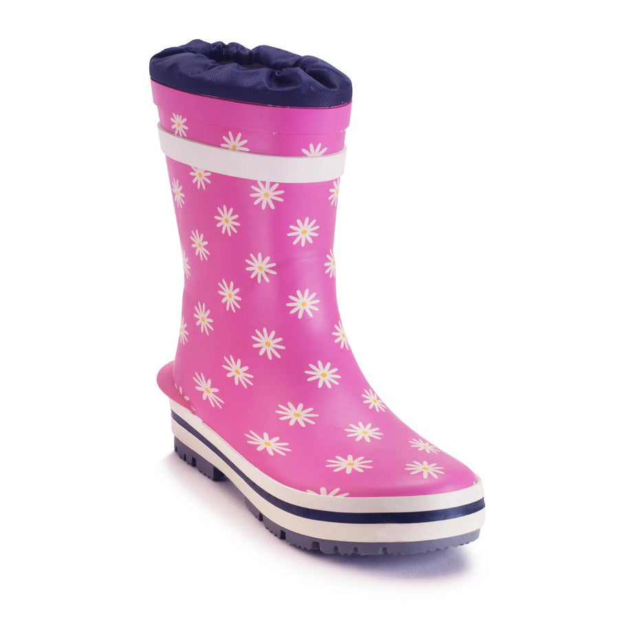 Start-Rite Little Puddle 9931_16 Pink Daisy Girls Wellingtons