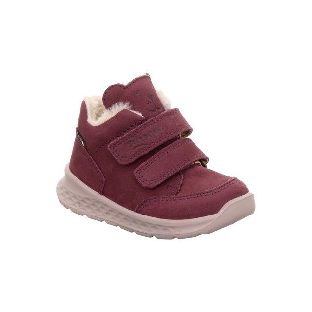 Superfit 1-000372-5010 Breeze Nubuck Burgundy Girls Waterproof Boot
