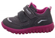 Superfit Sport7 Mini 006194-2000 Girls Grey/Pink Trainers