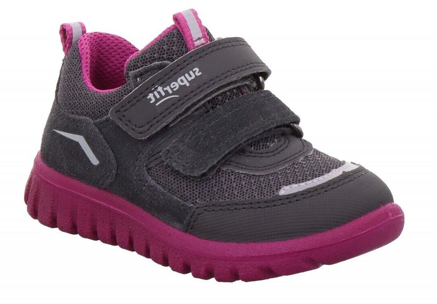 Superfit Sport7 Mini 006194-2000 Girls Grey/Pink Trainers